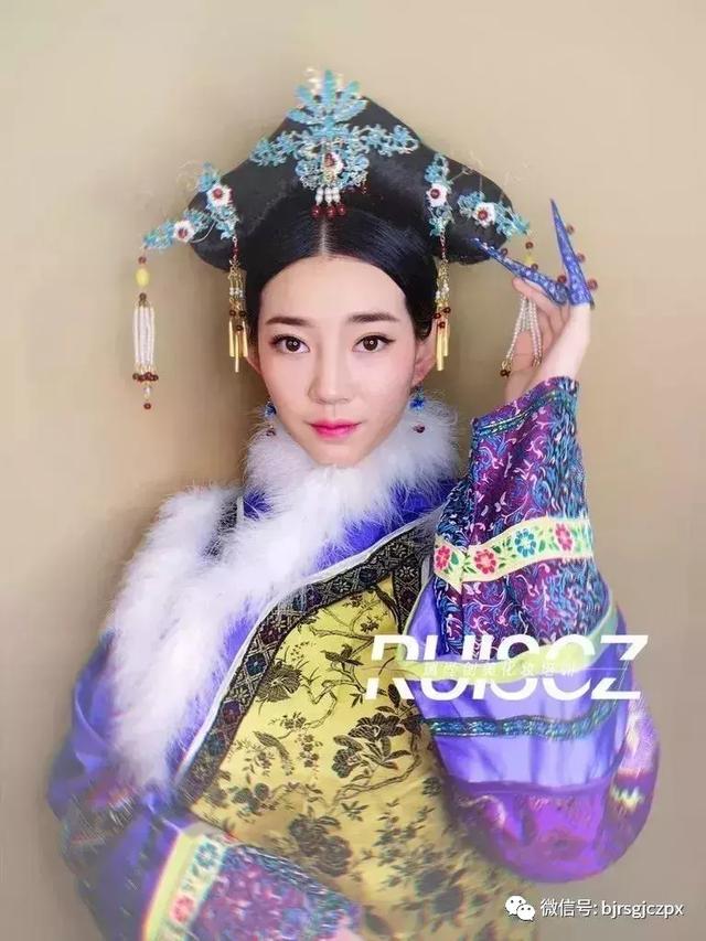 影視梳妝 | 特色清朝宮廷妝容造型分享