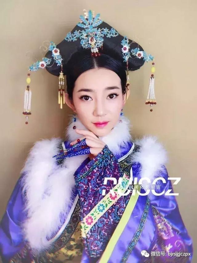 影視梳妝 | 特色清朝宮廷妝容造型分享